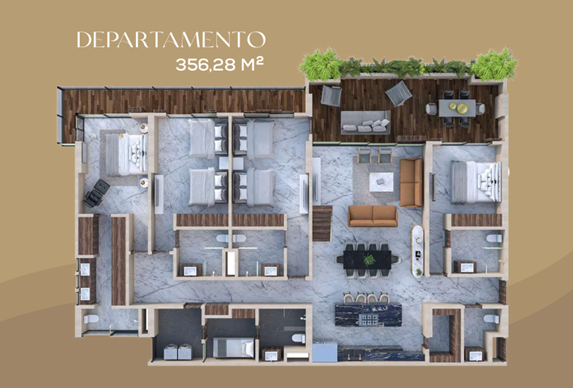 Penthouse Premium en Zona Náutica Privada Puerto Cancun! - Imagen ampliada 20