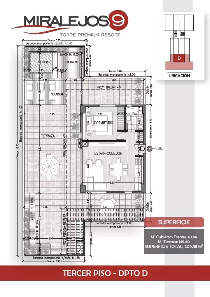 VENTA DEPARTAMENTO CARLOS PAZ TERRAZA EXCLUSIVA PILETA SUM QUINCHO - Imagen ampliada 12