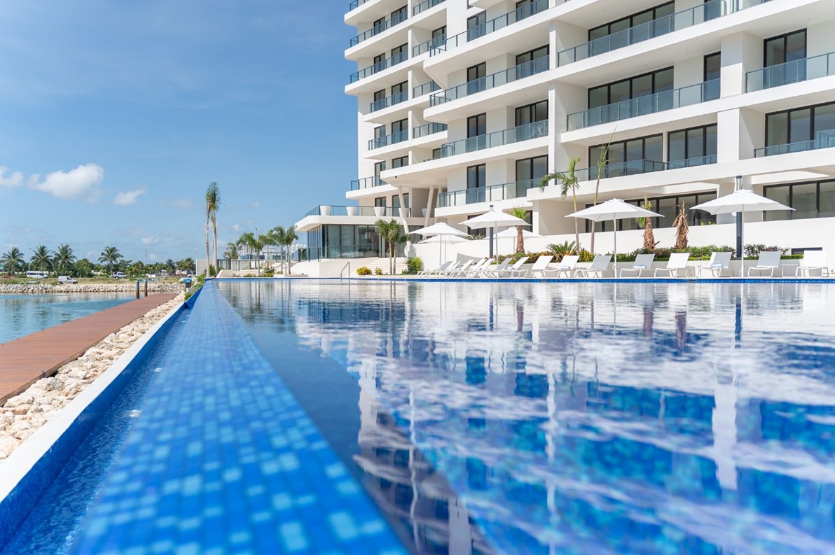 PENTHOUSE EN TORRE RESIDENCIAL NÁUTICA DE LUJO EN PUERTO CANCUN - Imagen ampliada 15
